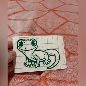 Gecko Vinyl Decal 🦎